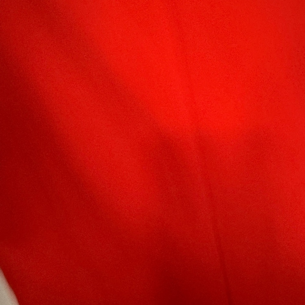 Talbots Vibrant Red/Orange Midi sleeveless Dress in size 8P - Picture 7 of 14